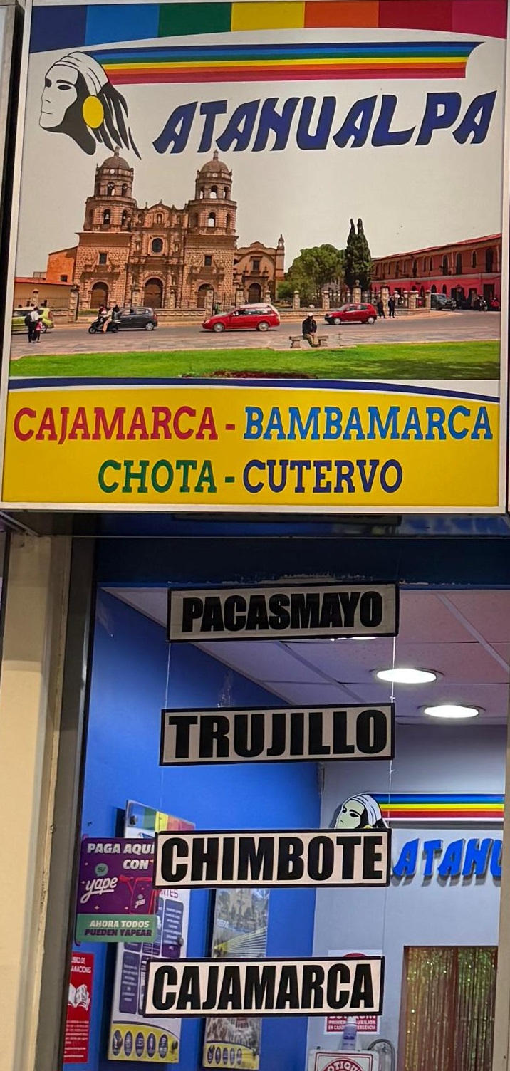 Transporte Inca Atahualpa - Terminal Plaza Norte