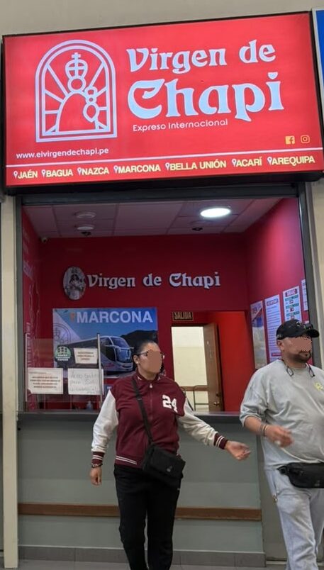 Virgen de Chapi - Terminal Plaza Norte