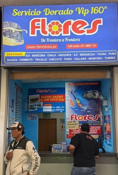 Transportes Flores - Terminal Plaza Norte